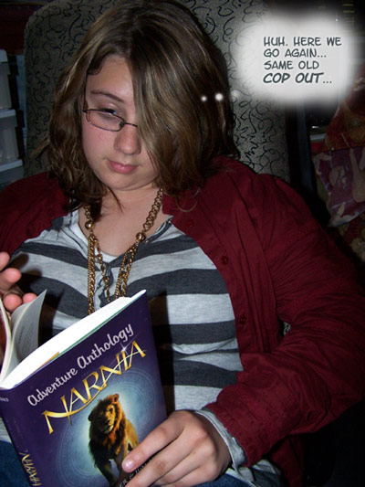Why, Katherine is READING!