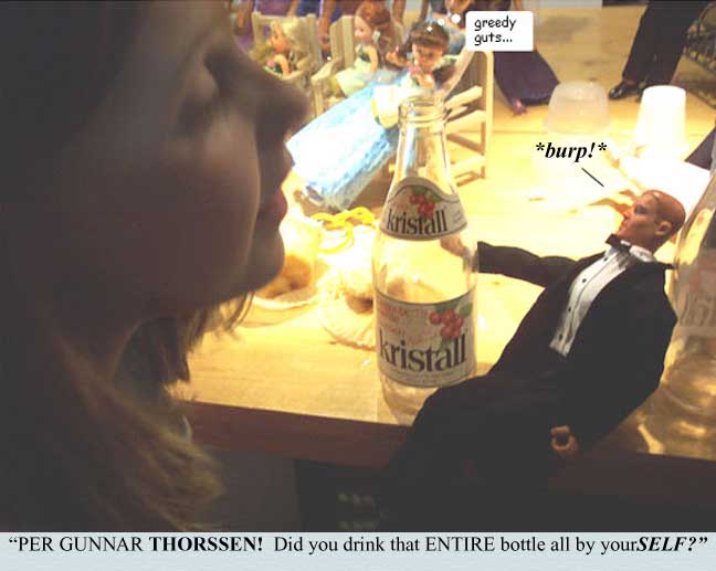 Per Gunnar THORSSEN - did you drink that whole bottle yourSELF?